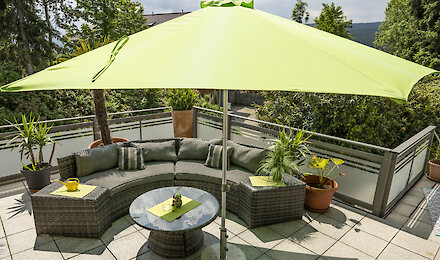 Ferienwohnung Terrasse im Ferienhaus Rösslwirt in Bayern